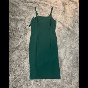 Gianni Bini Green midi evening dress